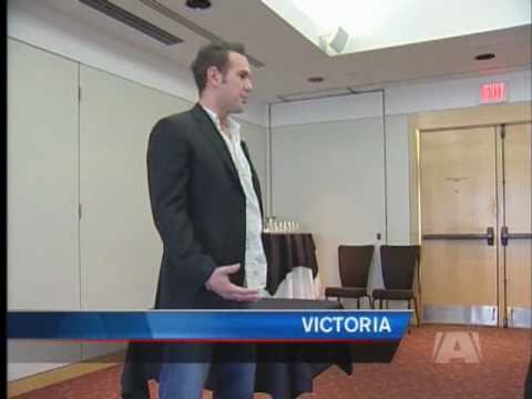 Aspiring entrepreneurs audition for a spot on "Dragons' Den"