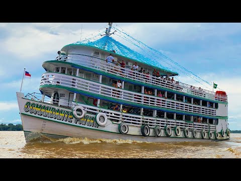 B/M Comandante Paiva II - De Nova Olinda do Norte até Manaus 