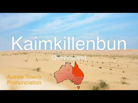 How To Pronounce Kaimkillenbun