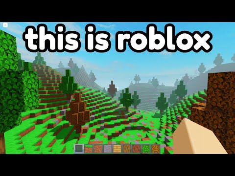 Insane! I Created Minecraft in Roblox?! 😮