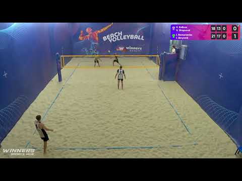 14:00 V. Kelbas / V. Shapoval - I. Romanenko / I. Skrynnik 16.09.2022 | Winners Beach Volleyball