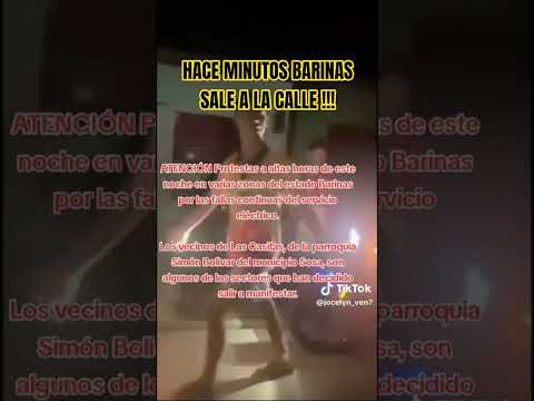 🚨 ¡ÚLTIMA HORA! Barinas explota con cacerolazo: El pueblo perdió el miedo.