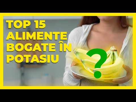 Alimente bogate in potasiu - Top 15 alimente cu potasiu crescut - Potasiu alimente