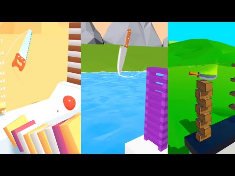 Slice Master | Slice It | Slice All - All Levels Gameplay Android, iOS
