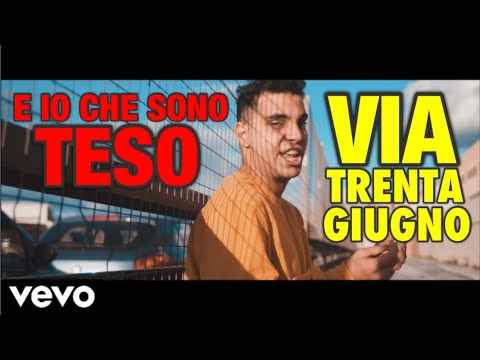 Via Trenta Giugno - PARODIA SONG Video Official (E Io Che Sono Teso)