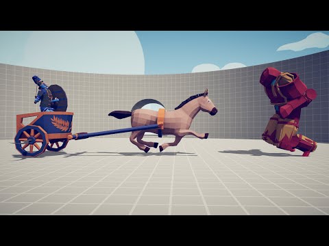 CHARIOT vs EVERY SUPER HERO - Totally Accurate Battle Simulator TABS