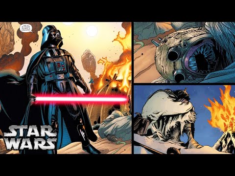 How Darth Vader Returned to Tatooine and SLAUGHTERED The Tusken Raiders Again - Star Wars