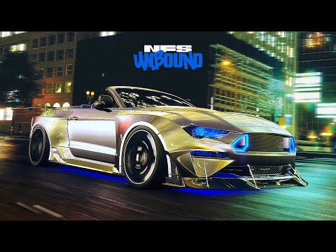 NFS Unbound - 1100HP Ford Mustang GT Customization and Gameplay