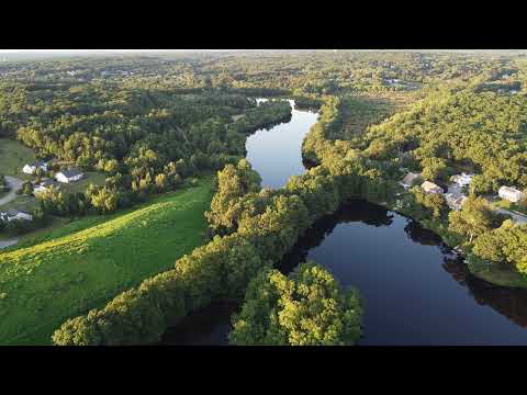 Harris Pond & Farm St Blackstone MA - Drone View - DJI Mini SE ✈🌲