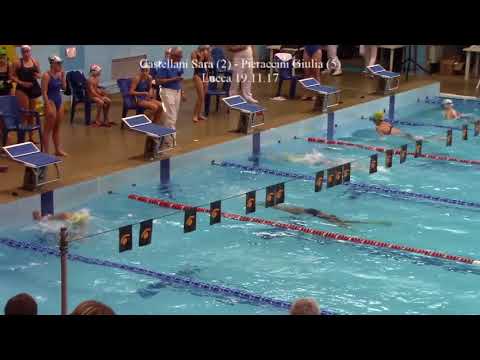 Castellani Sara - Pieraccini Giulia 100RA J - Lucca 19.11.17