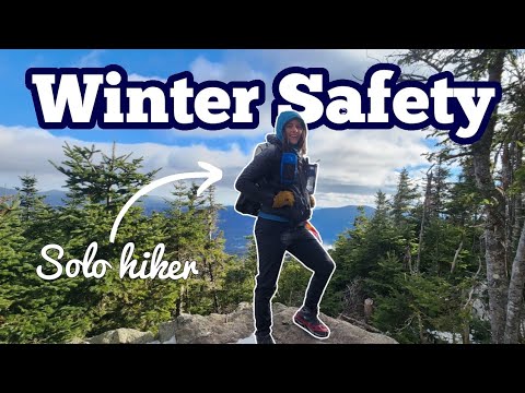 How I Stay Safe While Solo Winter Hiking in the White Mountains of New Hampshire