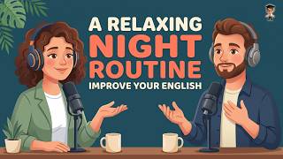Relaxing Evening Routine | Learn English Through Daily Life