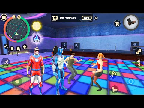 Rope Hero: Vice Town (Rope Hero New dance Party) – New Updated RopeHero – HD Android Gameplay