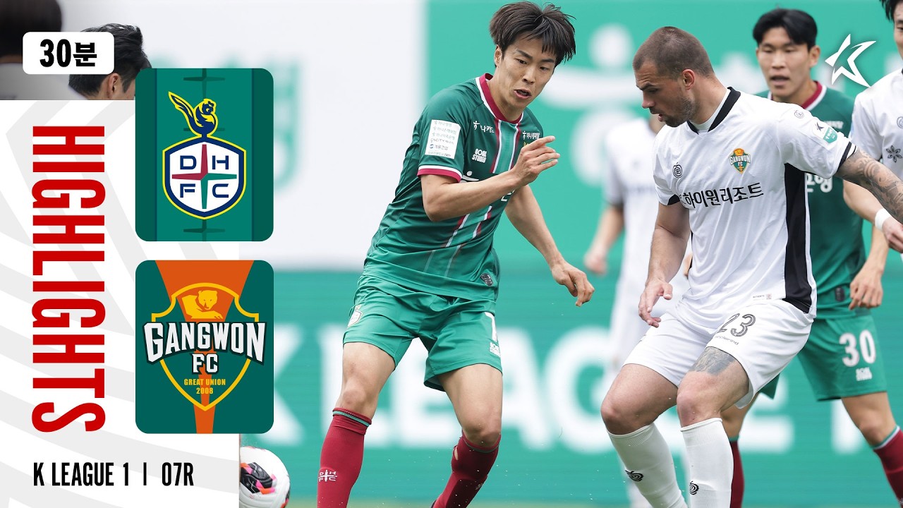 Daejeon Hana Citizen vs Gangwon Highlights