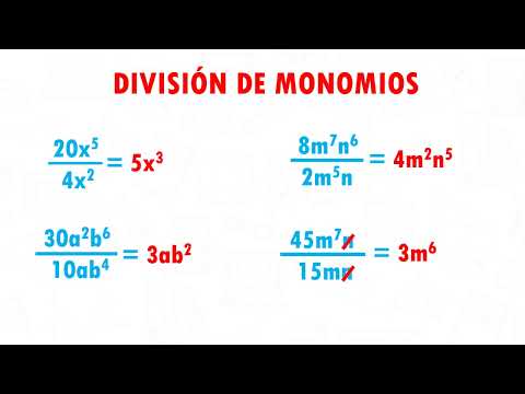 y2mate com   DIVISIÓN DE MONOMIOS Super facil  para principiantes 1080p