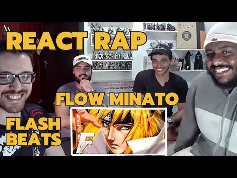 React RAP Flow Minato (Naruto) - VELOCIDADE TOTAL | Flash Beats | O CARA HONROU O NOME FLASH!!
