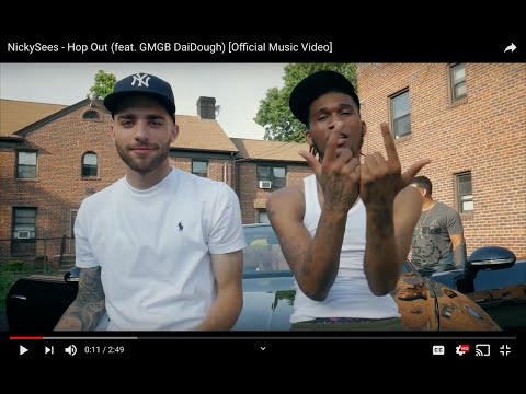 NickySees - Hop Out (feat. GMGB DaiDough) [Official Music Video]