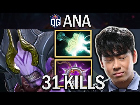 OG.ANA SMURF FACELESS VOID WITH 31 KILLS & NULLIFIER - DOTA 2 PRO GAMEPLAY