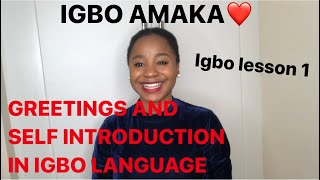 Igbo lesson 1 - Learning the #igbo #language fast 