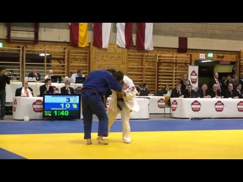 Judo ÖM 2013 -73kg Dobersberger vs Mükisch