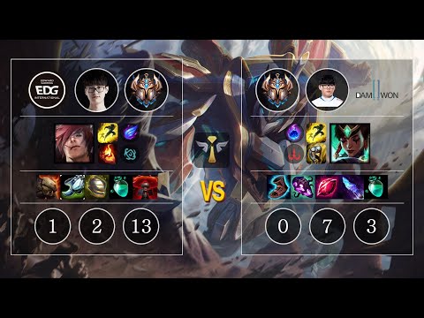 EDG Meiko Sett vs DWG Hoit Karma Sup - KR Patch 10.12