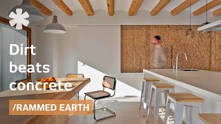Turns grandfather's rammed-earth barn into budget dream home
