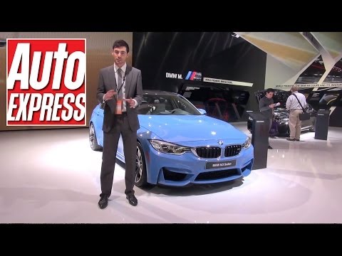 BMW M3 & M4 at the Detroit Motor Show 2014 - Auto Express