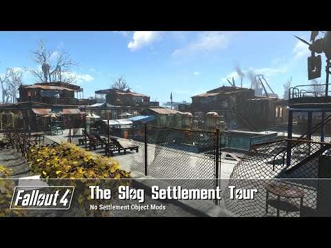 Fallout 4  - The Slog Settlement Build Tour