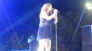 Elena Paparizou - De tha koimhtheis apopse/  Just one more night ( Thessaloniki 7.9.13)