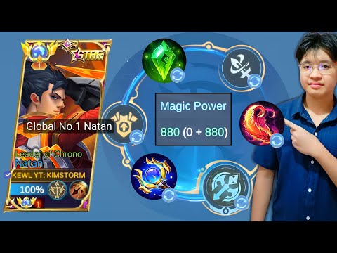 NATAN HIGH MAGIC SCALE BUILD❗NATAN UPDATED BUILD AND EMBLEM🔥