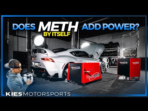 Does METH ADD POWER without a TUNE? + A90 Supra Meth Injection DIY