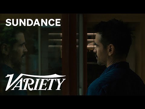 Colin Farrell, Jodie Turner-Smith, Kogonada and the cast of ‘After Yang’ at Variety Studio Sundance