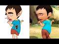 Goyang Upin Ipin Funny Drawing Meme Upin Ipin Kartun Lucu