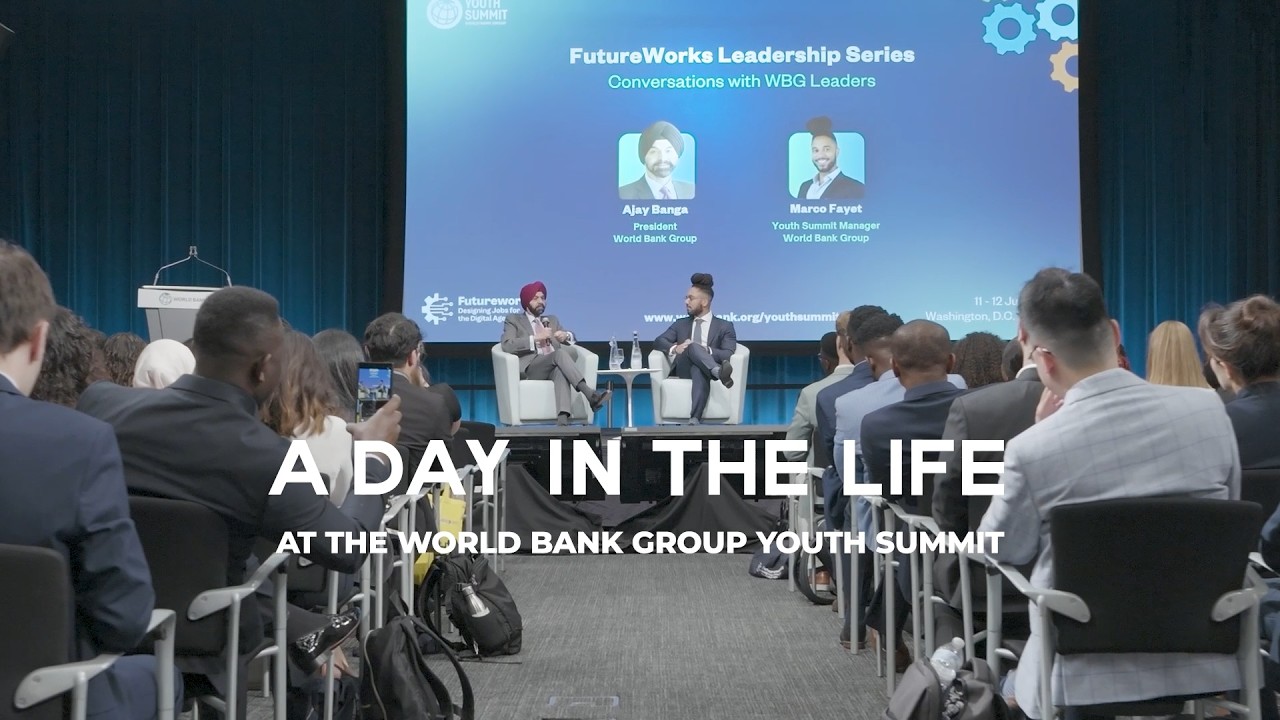 A Day in the Life at the 2026 World Bank Group Youth Summit