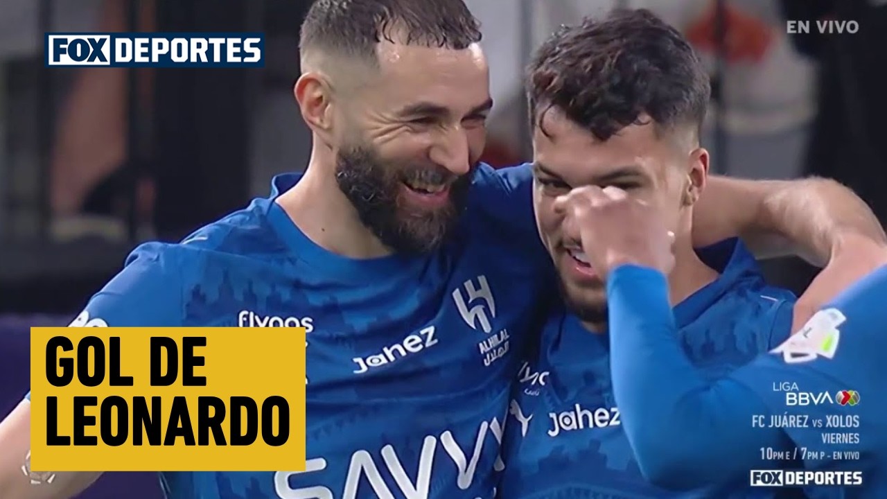 🥳 GOL DE LEONARDO | Al Hilal 6-0 Al Kholood | Jornada 29 | SPL 2026