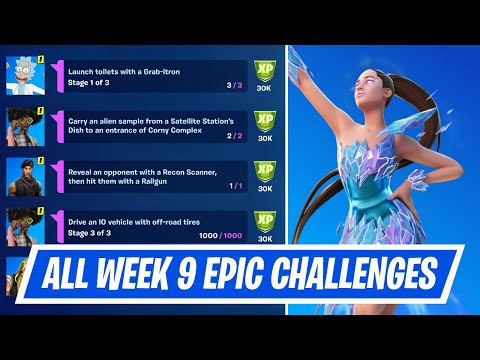 All Week 9 Epic Quest Challenges Guide in Fortnite - How to complete Week 9 Epic Quests in Season 7