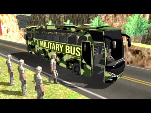 Army Bus Driver - Military Soldier Transporter #3 | Android Gameplay Video