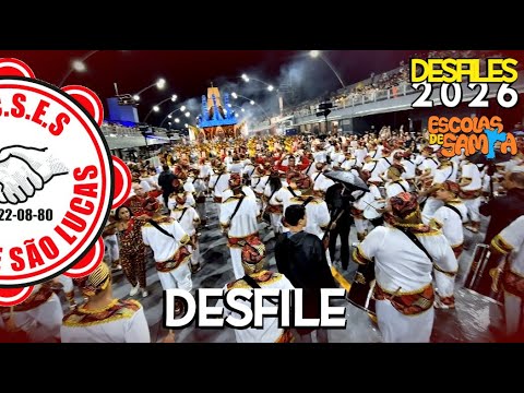 DESFILE Unidos de São Lucas 2026 - LARGADA/PISTA #BotaOFone #PioneiroNoVídeoDosBreques