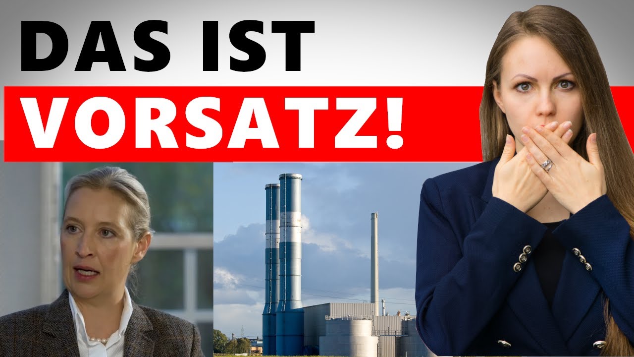 Weidel legt offen, was viele nicht wissen! | Widersprüchliche Energie-Strategie der Regierung!