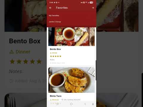 FavBites - Food Favorites
