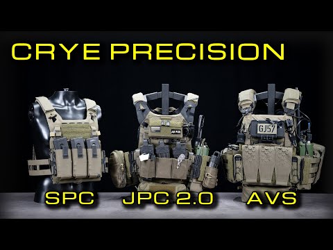 Crye Precision - Plate Carrier Vergleich SPC, JPC 2.0 und AVS