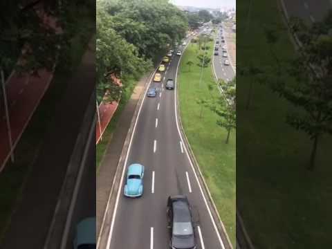 Carreata de Fuscas - Dia Nacional do Fusca