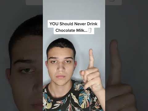 YOU Should Never Drink Chocolate Milk And Here's Why! #Shorts