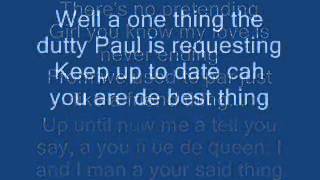 Sean Paul - Ever Blazin&#39; Lyrics On Screen