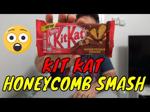 KIT KAT HONEYCOMB SMASH LIMITED EDITION