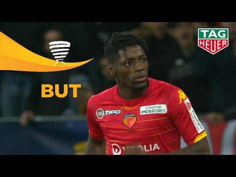 But Harrison MANZALA (53')/Le Mans FC-Paris Saint-Germain(1-4)(1/8 de finale)(LEMANS-PARIS)/2019-20