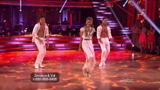 Zendaya &amp; Valentin Chmerkovskiy &amp; Gleb Savchenko - Salsa - Dancing With the Stars 2013 - Week 8