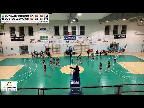 U16 - U16 Eccellenza Quasars Induno vs. Duo Volley Castellanza Nera