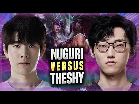 THESHY vs NUGURI! - WBG TheShy Plays Syndra TOP vs Nuguri Akali! | Season 2022
