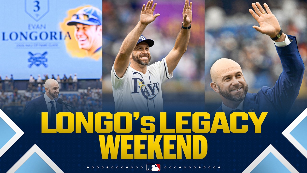 FULL CEREMONIES: Evan Longoria's number retired by the Rays as he enters their team Hall of Fame!